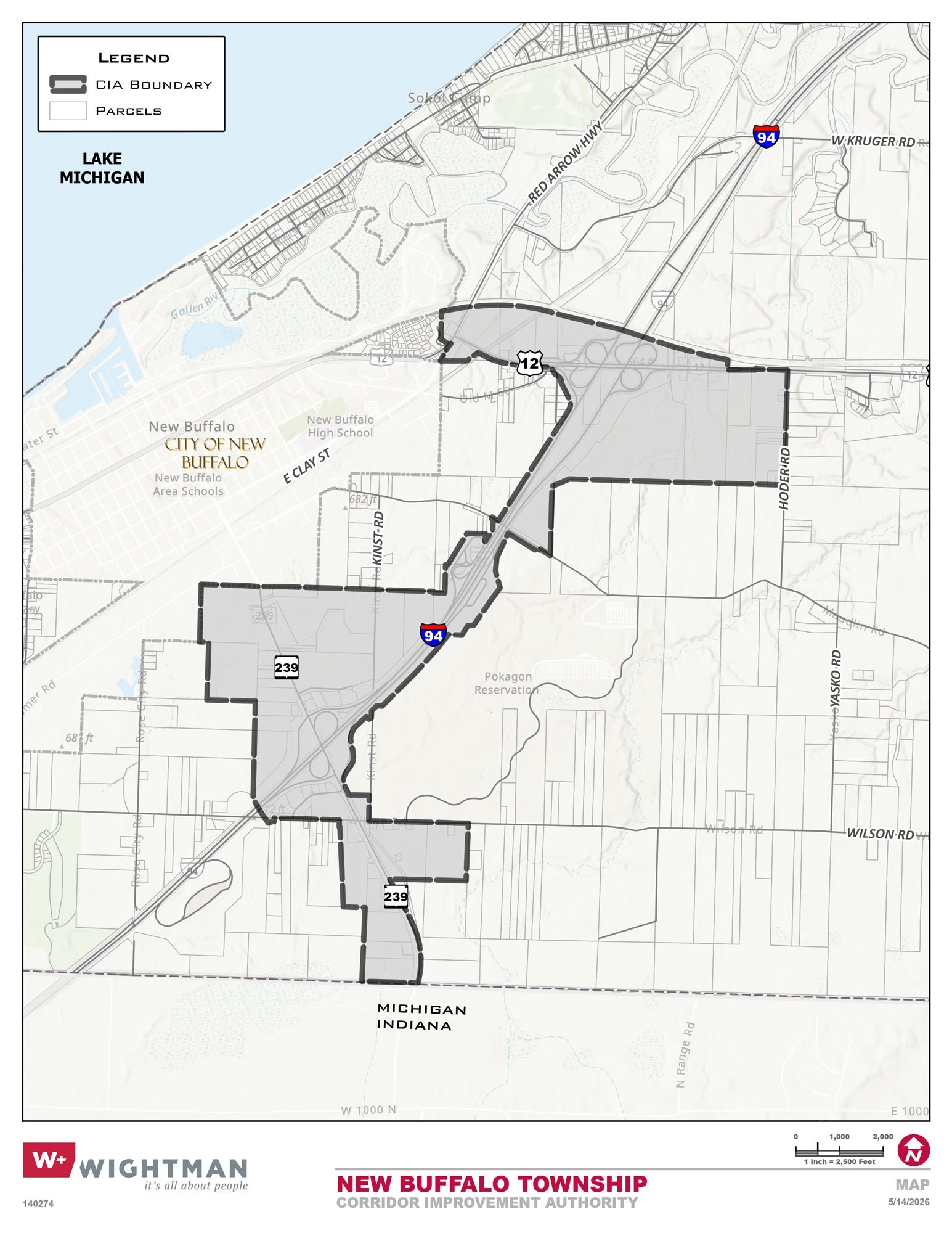 2026 5 14 New Buffalo Township CIA Map
